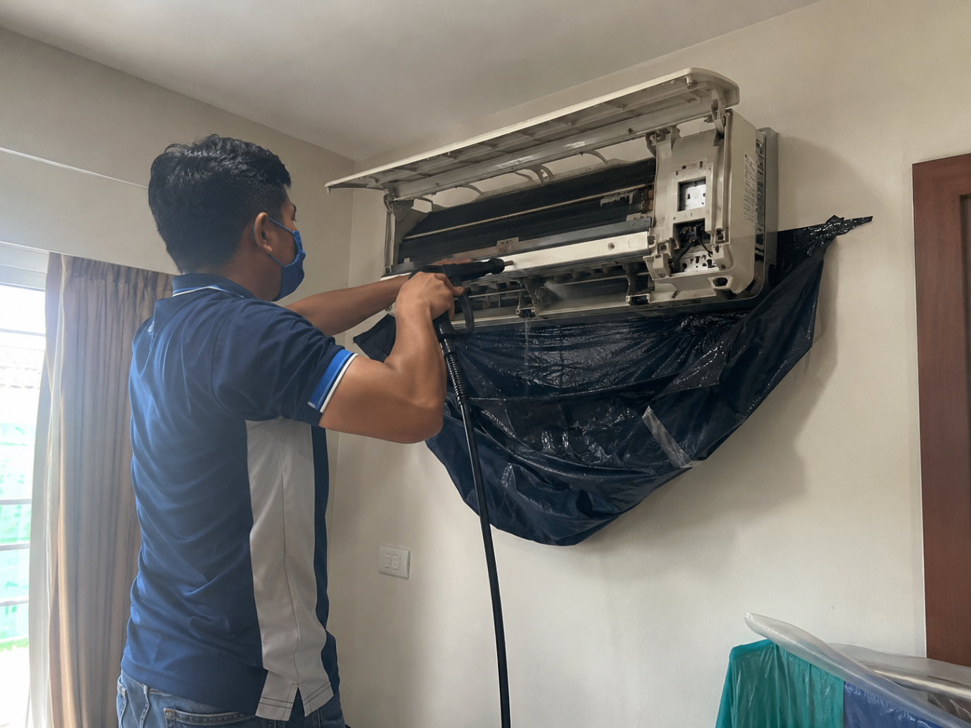 Deep A/C cleaning & sanitisation